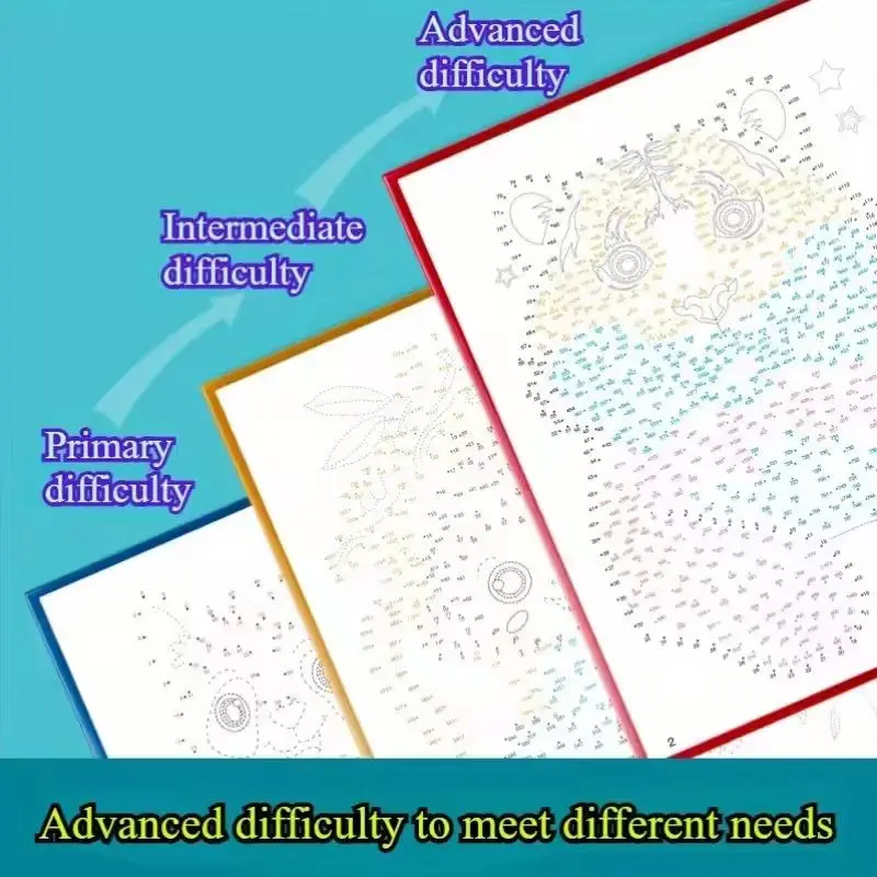 Fortschrittliches Magic Connect-the-Dots-Labyrinth-Spielbuch – Bild 5