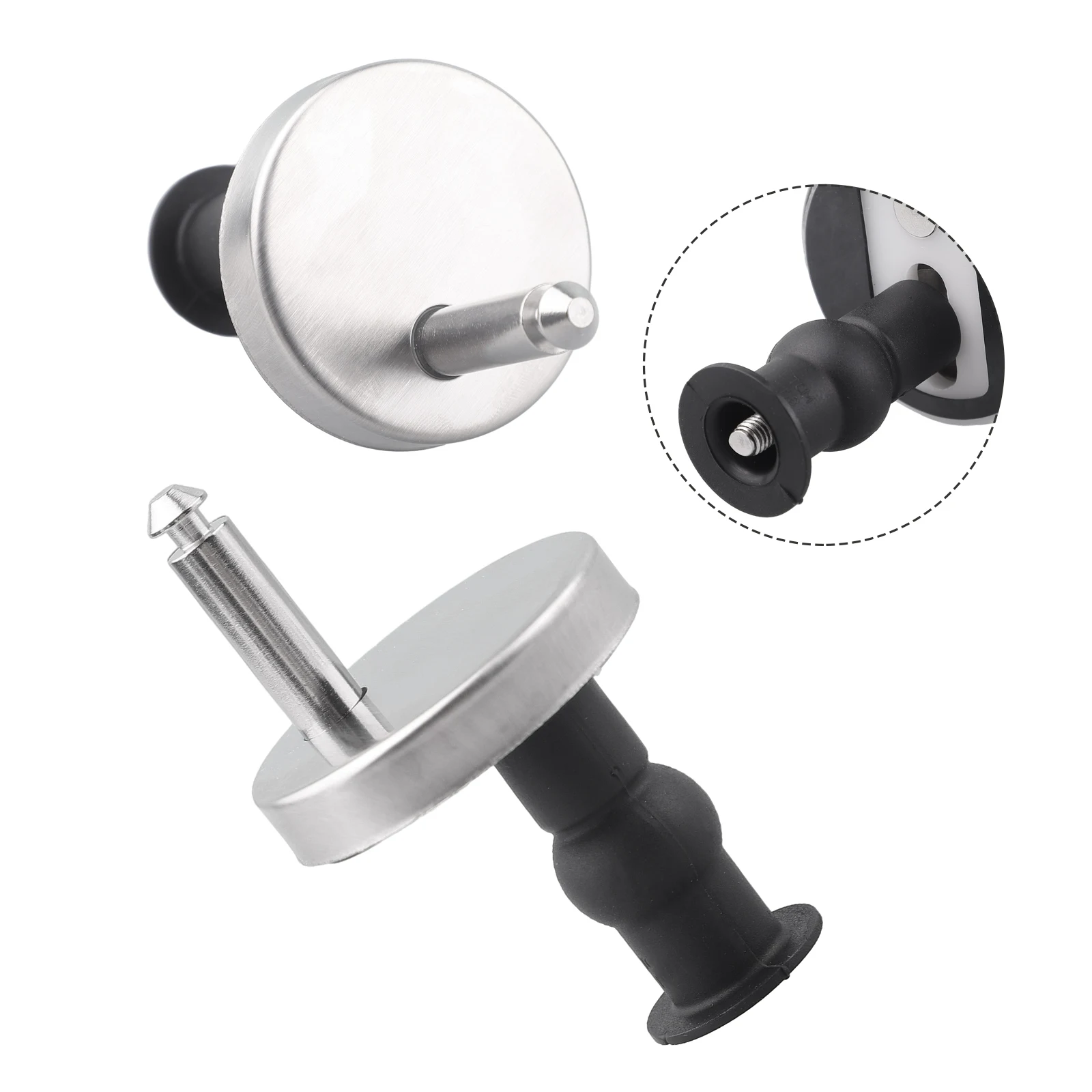 2x Toilettensitzscharniere Top Close Soft Release – Bild 5
