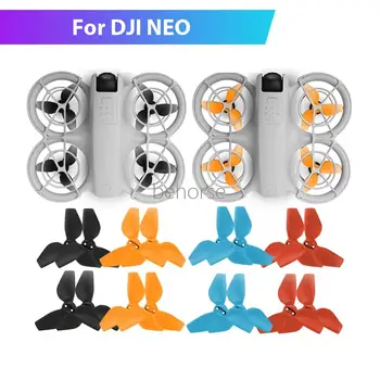 2-Paar Ersatzpropeller Neo Blade Fan mit Schraubendreher Ersatzteile für DJI NEO Quick Release Drone Zubehör