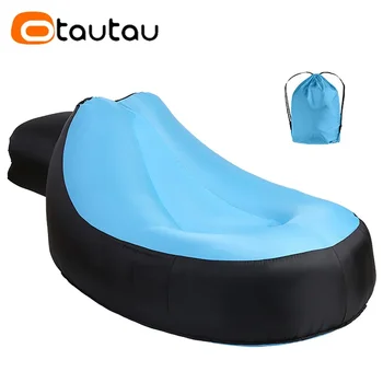 Otautau tragbare aufblasbare Liege Outdoor Camping Sofa bequeme Hocker Sitzsack Garten Strand Pool