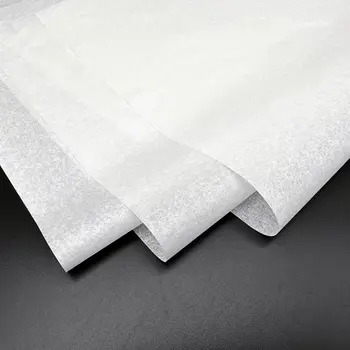 Weißes Seidenpapier, 50 x 35 cm Geschenkpapier, geeignet für Partys, Festivals, Valentinstag (30 Stück)