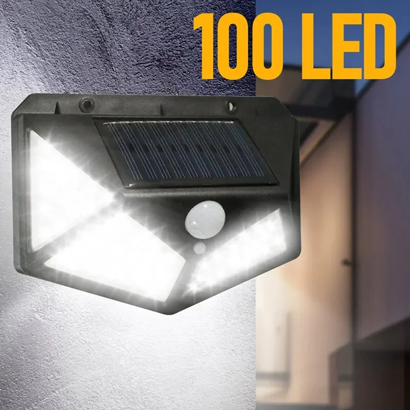Wand Licht Außen Lichter Wasserdicht Sonnenlicht Solar Lampe – Bild 2