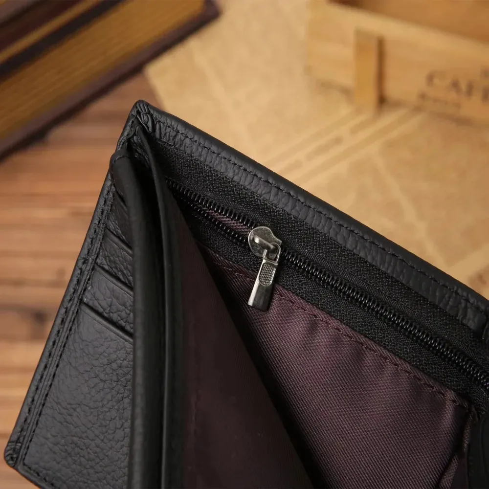 Echtes Leder Herren Geldbörse Premium Produkt Echtes – Bild 5