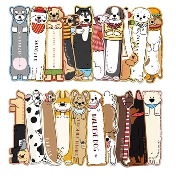 Lesen Hund Thema Lesezeichen Nette Leseseiten Buch Tags Student Kreative Geschenke Dekoration Seite (30 Stück)