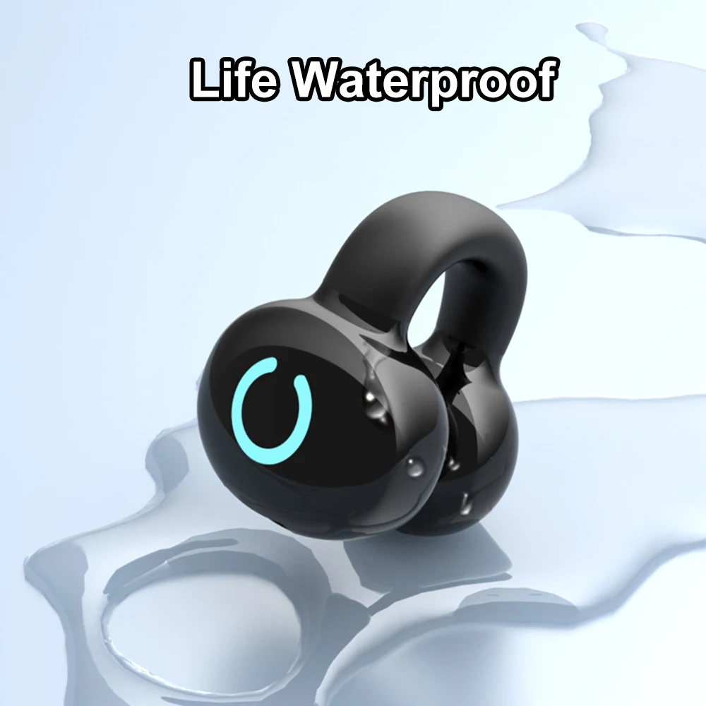Bluetooth 5,3 Kopfhörer Ohr Clip Kopfhörer TWS Wireless – Bild 3