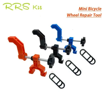 Rrskit Mini Fahrrad Rad Abrichten Ständer Fahrrad Felgen Einstellung Werkzeuge MTB Fahrrad Rad Wartung