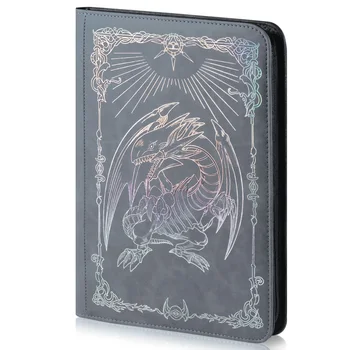 Sammelkartenordner, Ringloser Zip-Laserfolienordner, 540 doppelseitige Taschen, Sammelkartenalben für Yugioh