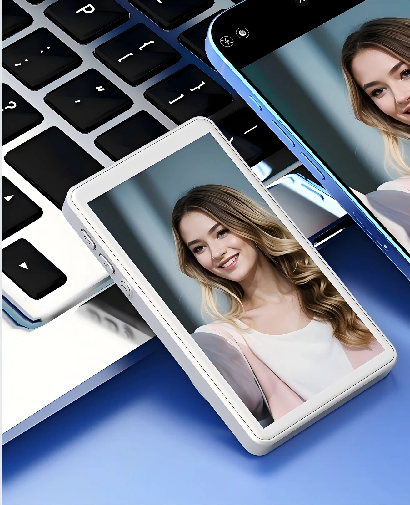 Magnetischer Telefonmonitor – Echtzeit-Selfie/hintere Kamera – Bild 3