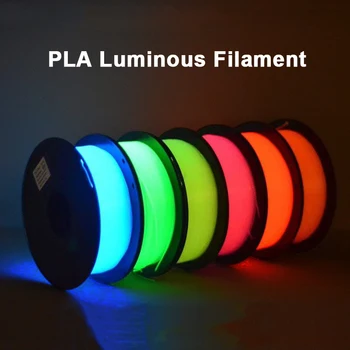 250g PLA Leuchtendes Rotes Filament Regenbogen Nachtleuchtend Rosa, Leuchtendes Blau für PLA 3D-Druck Filament