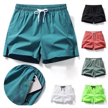 Herren 2025, schnell trocknend, mehrfarbig, Fitness, Sport, Freizeit, Shorts, bequem, atmungsaktiv, dünn