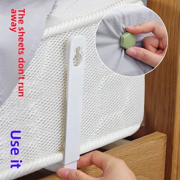 Bettlaken Halter Clip hause sofa abdeckung matratze quilt abdeckung nicht-slip befestigungen feste (4 Stück)