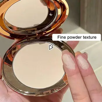 Soft Focus Pressed Powder, langanhaltender, ölkontrollierender Fixierpuder für Frauen, matte Textur