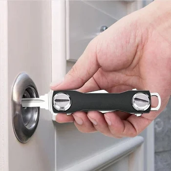 Intelligenter Schlüsselanhänger, Mini-Schlüsselanhänger, kompakter Schlüssel, dekorativer Halter, Clip