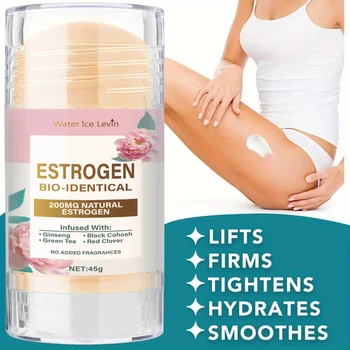Straffender Creme-Stick für Hals und Gesicht - Anti-Aging Hautpflege für Frauen, Verjüngt das Hautbild