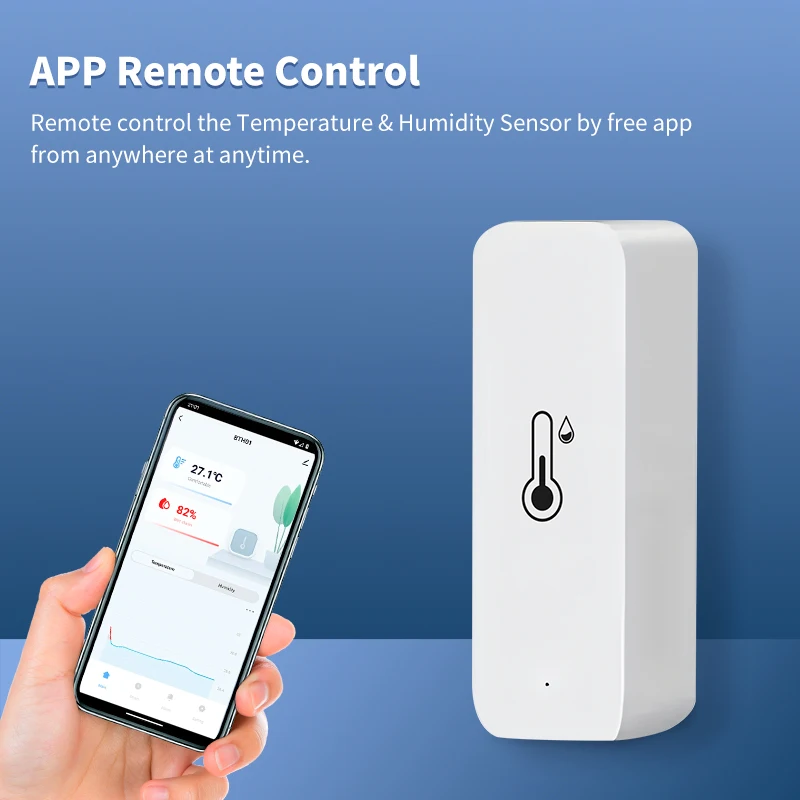 Tuya Smart WiFi Temperatur- und Feuchtigkeitssensor – Bild 5
