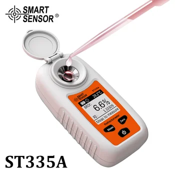 LCD Digital-Refraktometer Brix-Meter für Fruchtsaft und Getränke mit ATC, Zuckergehalt-Detektor
