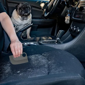 Auto Innen Haar Reinigung Pinsel Auto Reinigung Schaber Werkzeug Haar Entfernung Pinsel Schaber