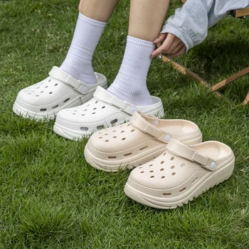 Frauen Hause Hausschuhe Garten Clogs Schuhe männer Sandalen Flip-Flops Sommer Outdoor Paar Strand Slipper