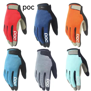 P0C 15 Farben DH MX Bike Langfinger-Handschuhe für Alle Jahreszeiten, Tragbar und Komfortabel, Universell