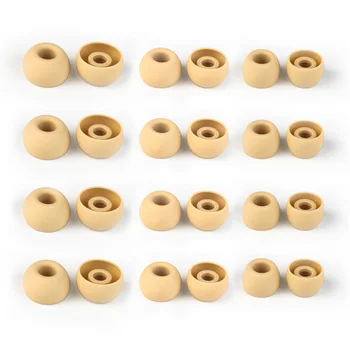 KBEAR 4540 Kaffee-Ohrstöpsel aus Silikon, ergonomisch gestaltete Ohrkappe, optionale XS/S/M/L-Größe