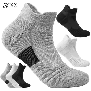 1/3 Pairs Anti-slip Fußball Socken Männer Baumwolle Socke Kurze Lange Röhre Fußball Basketball Sport Socken