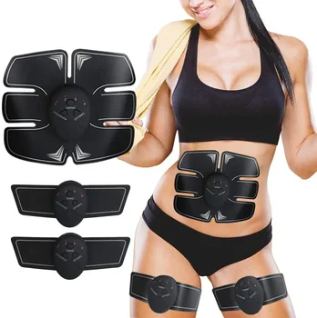 Körper Fitness EMS Trainer ABS Muscle Stimulator, gewicht Verlust Bauch Trainer für Bauch/Arm/Bein Training
