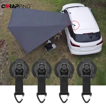 Auto Zelt Saugnapf Schnalle Seite Markise Anker Outdoor Camping Zelt Suckers Anker Sicherung Haken für RV Van