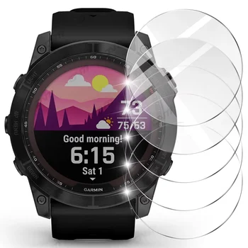 9H gehärtetes Glas für Garmin Fenix 8 7X 6X Pro 7 6 7S 6S 5 5S Solar AMOLED Displayschutzfolie Glas