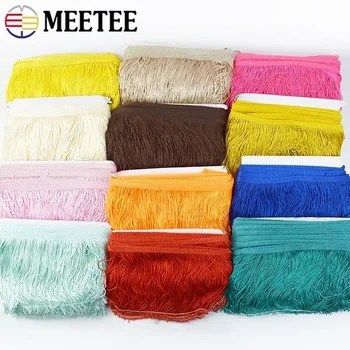 10-30 cm Lange Quaste Fransen Für Nähen Kleidung Dekorative Bänder Fringe Stoff Kleid Vorhang Spitze Borte DIY