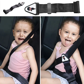 Auto-Kindersicherheitsgurt, verhindert Bewegungen, verstellbarer Verschluss, sicher und bequem