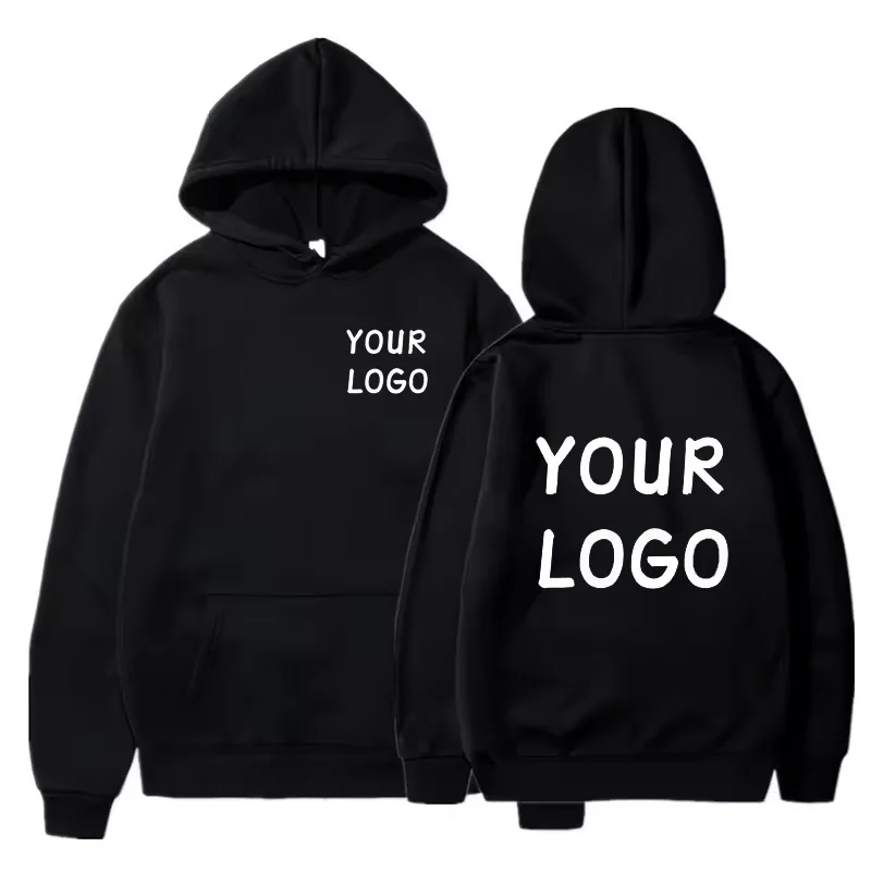 DIY Custom Your Brand LOGO Männer Frauen Casual Hoodie Top