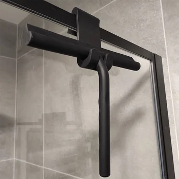 Dusche Rakel Glas Sauber Schaber Waschen Wischer Aufhänger Boden Fenster Reinigung Haushalt Wasser Wand Hängen