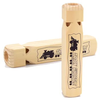 Kinder Holz Zug Pfeife Musik Baby Lehre Holz Spielzeug Musik Instrument Pädagogisches Lernen Spielzeug