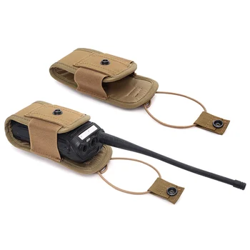 Molle System Walkie-talkie Tasche Multifunktionale Camouflage Zubehör Tasche Outdoor Sport Drahtlose Anruf