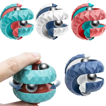 Dekompressionsspielzeug für Kinder, Orbit-Ballwürfel, Anti-Stress, sensorisches Spielzeug, Zappelspielzeug