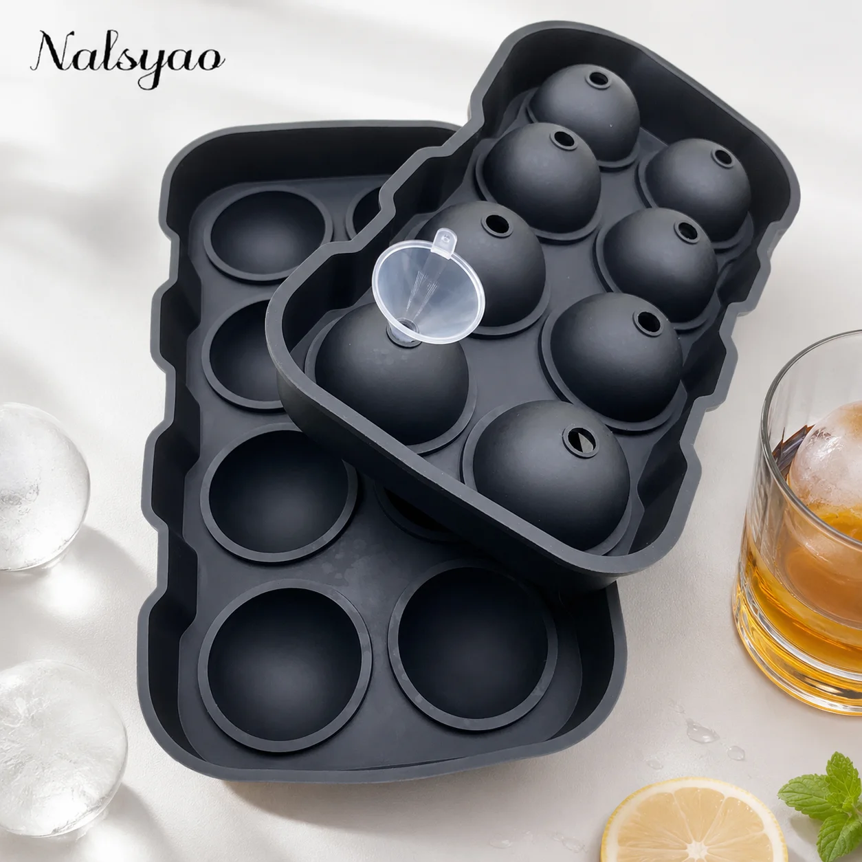 Silikon-Eisballenmaschine, groß, 3D, große runde Kugel, hohe – Bild 5