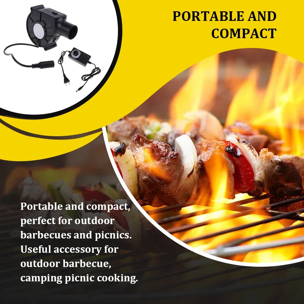 220V BBQ-Ventilator Handgehaltenes Kochwerkzeug Einstellbare – Bild 6