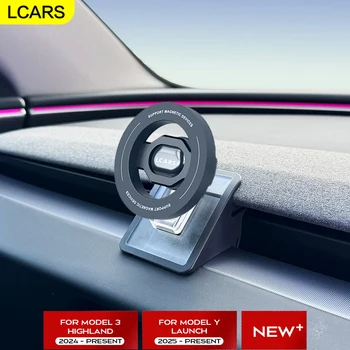 Tesla Model 3 Highland 2024 & Model Y Launch 2025 Magnetische Autotelefonhalterung Anti Shake