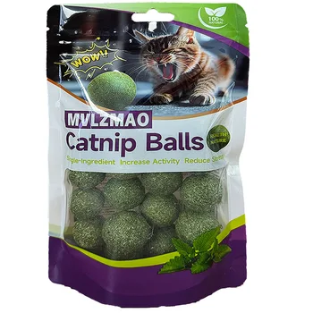Mint Toys Essbarer Katzenminze-Ball, Sicherheit, gesunde Katze, Katzenminze, Katzen, Zuhause, Jagen, Spiel