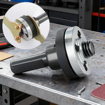 Bohreradapter Universal-Bohreradapter mit Flanschmutter PartsKit, für Trennscheibe Polierscheibe Metall