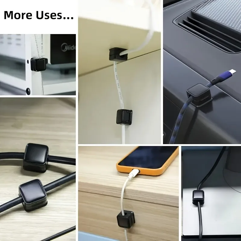 12 Stück Kabelclips – Der ultimative Kabelhalter und – Bild 5