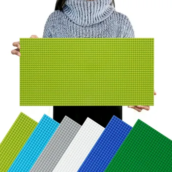 32*64 Löcher Klassische Bausteine Basis Board, DIY Zusammengebaute Bausteine Wand Kompatibel Mit Marke