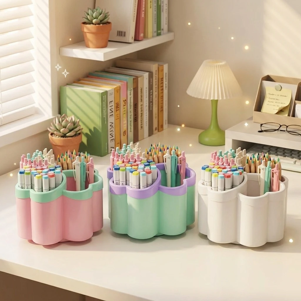 Neue Schreibtisch-Aufbewahrungsbox mit 4 Fächern Organizer