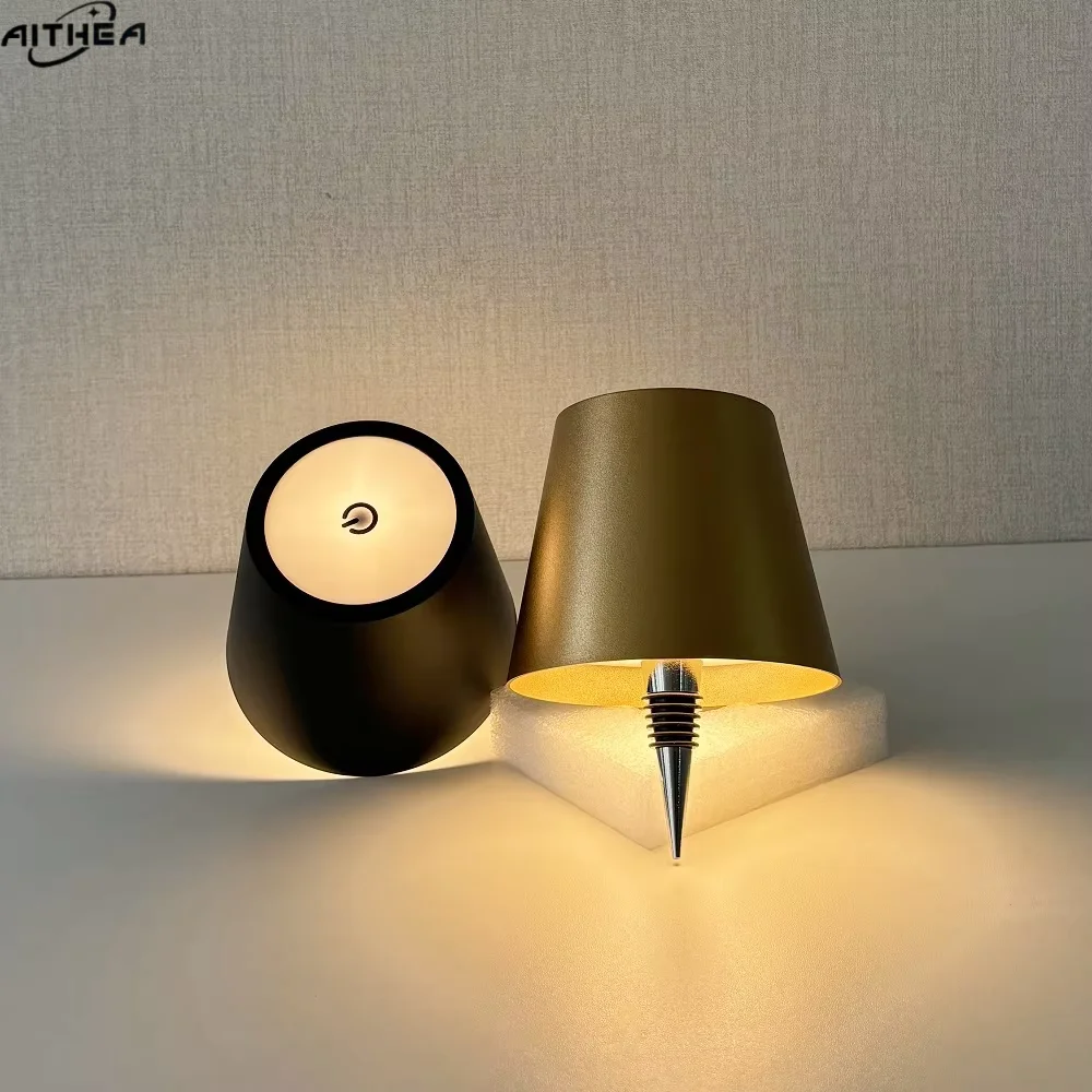 AITHEA Kabellose LED-Weinflaschenleuchte Wiederaufladbare – Bild 2