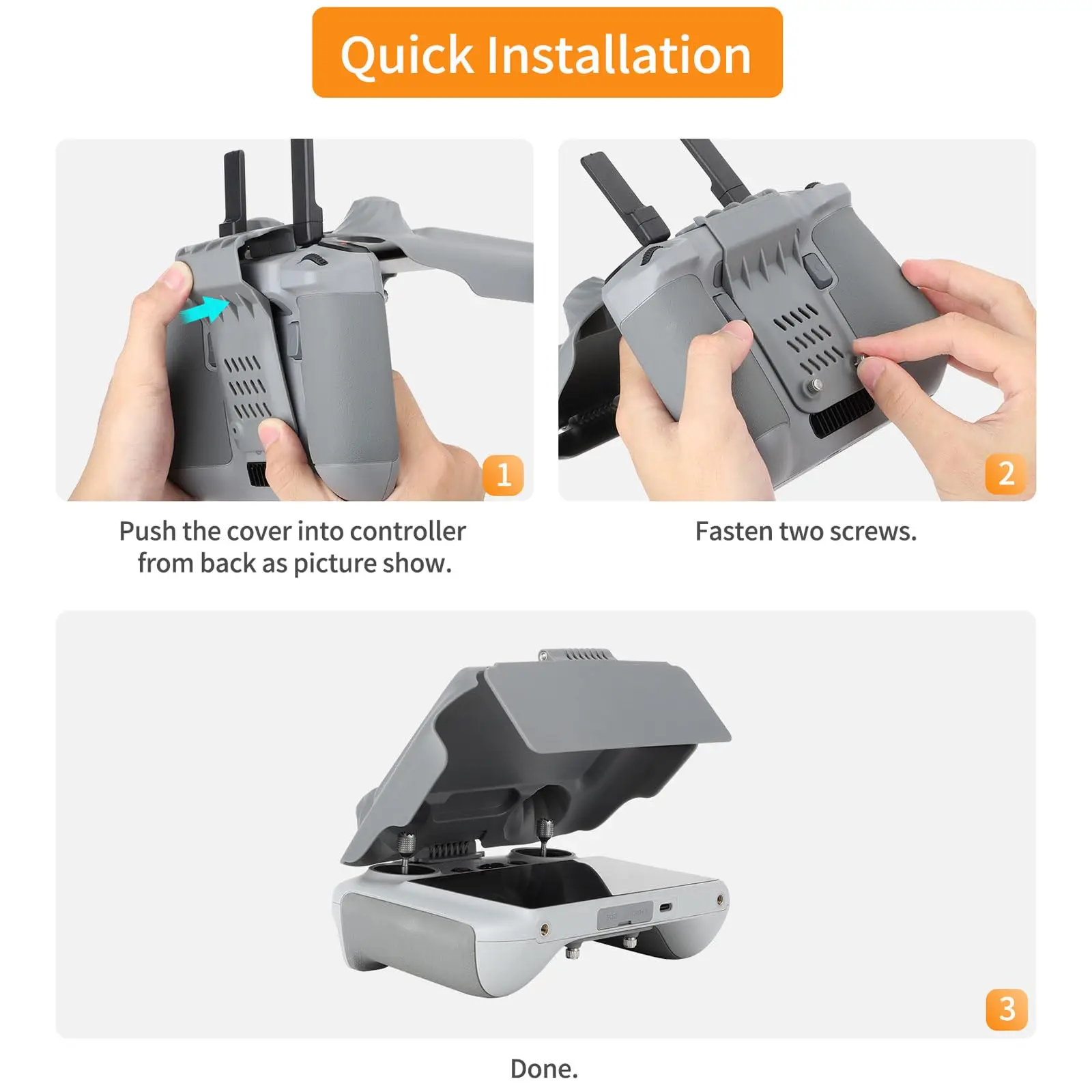 RC 2/RC Controller Sonnenhaubenabdeckung für DJI Mini 4 Pro – Bild 6