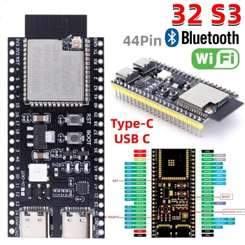 ESP32 S3 Entwicklungsboard S3-DevKitC-1 Bluetooth 2.4G WLAN-Modul für Arduino 8MB PSRAM 16MB FLASH N16R8 Dual