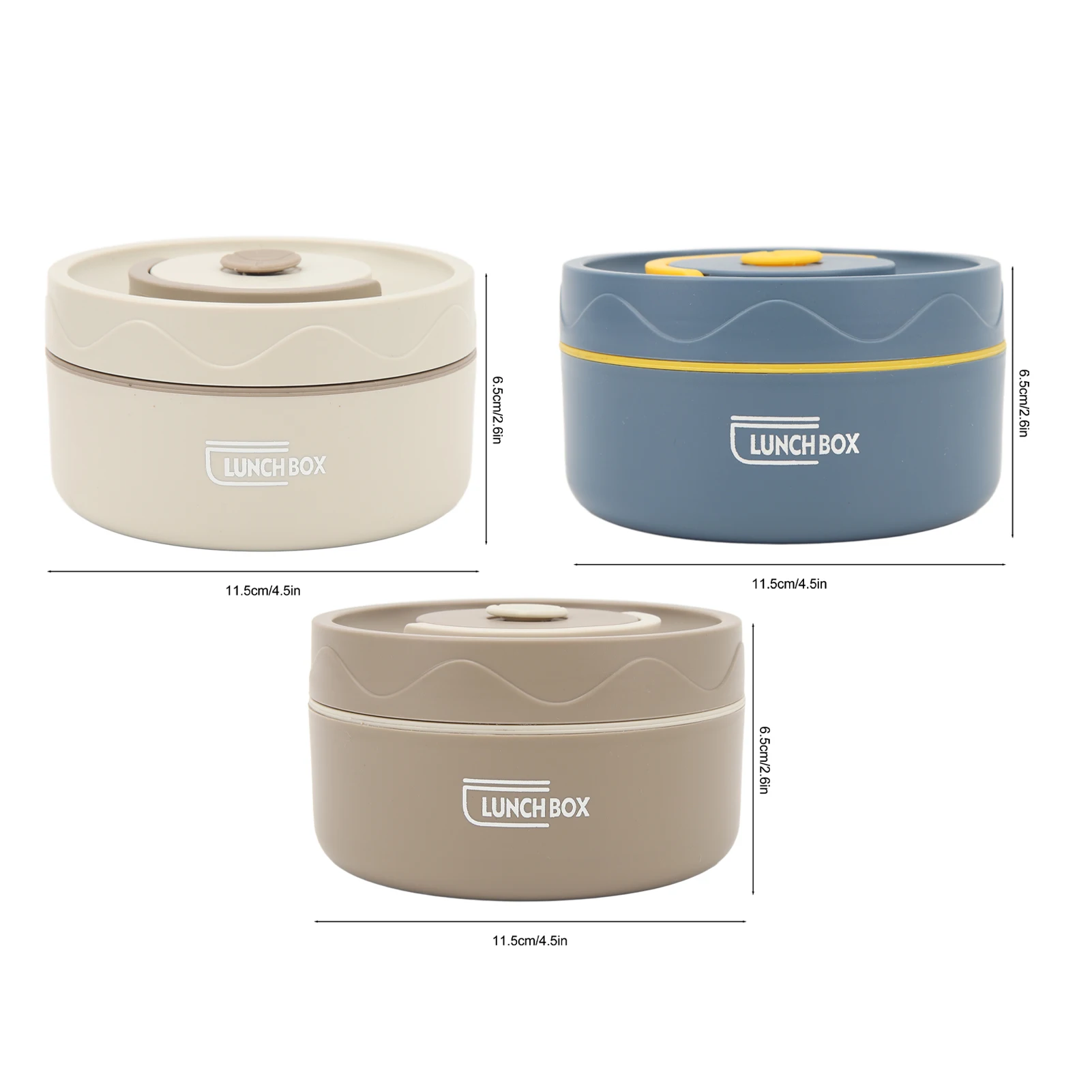1Pcs 440ml Wärmedämmung Herd Thermische Kochtopf Edelstahl – Bild 6
