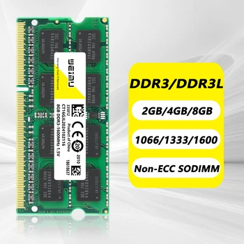 DDR3 DDR3L 4 GB 8 GB Laptop-Speichermodul Ram PC3 1,5 V 1333 1600 1866 MHz PC3L 1,35 V 8500 10600 12800 Sodimm