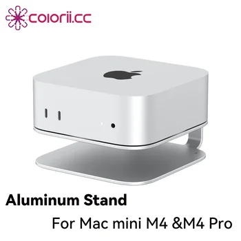 Desktop-Ständer für Mac mini M4/M4 Pro 2024, Wärmeableitungshalterung, Halterung aus Aluminiumlegierung
