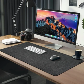 Schreibtischunterlage, große Maus- und Tastaturunterlage, Computer-Desktop-Schutz, rutschfeste Unterseite